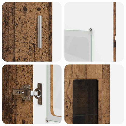 Credenza Legno vecchio 60 x 35 x 182 cm Legno multistrato