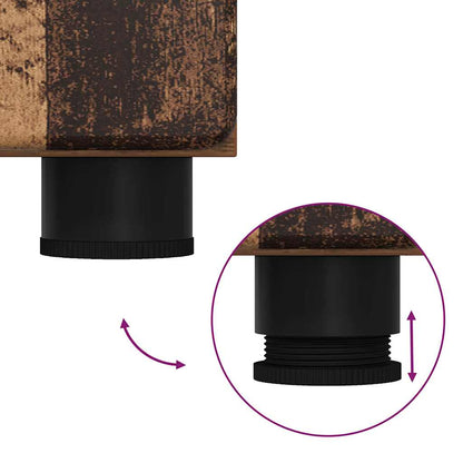 Credenza Legno vecchio 60 x 35 x 182 cm Legno multistrato