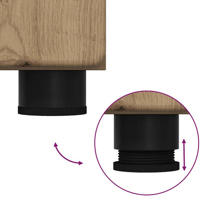 Credenza Rovere artigianale 60 x 35 x 182 cm Legno multistrato