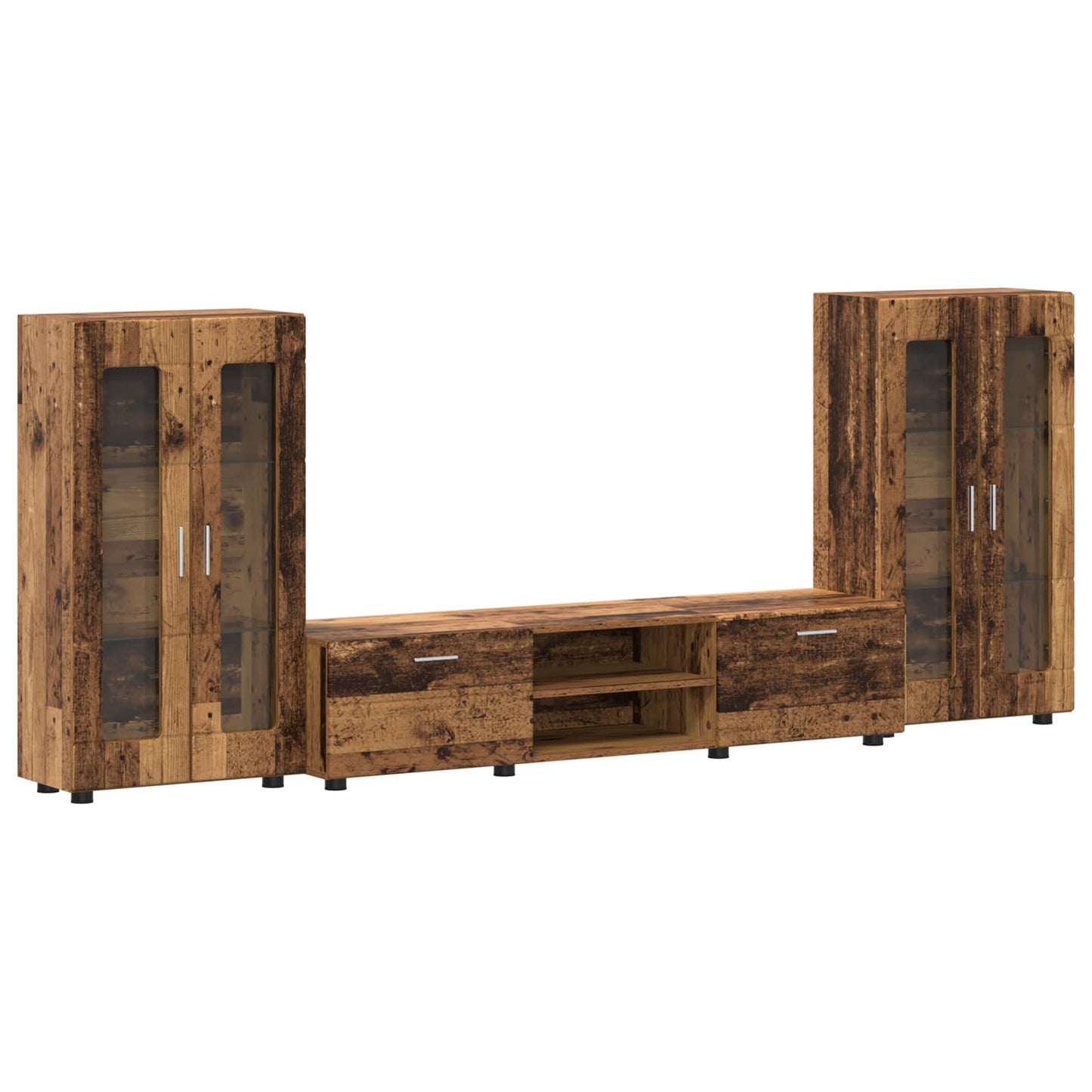 Set mobile TV FLORIN 3 pcs Legno vecchio Legno multistrato
