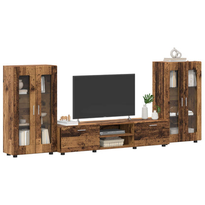 Set mobile TV FLORIN 3 pcs Legno vecchio Legno multistrato