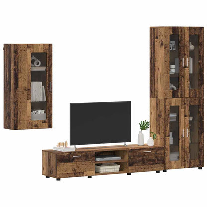 Set mobile TV FLORIN 3 pcs Legno vecchio Legno multistrato