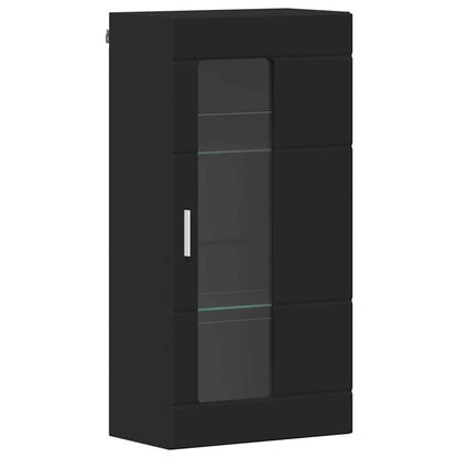 Set mobile TV con cassetto FLORIN 3 pcs Nero Legno multistrato