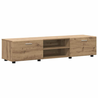 Set mobile TV FLORIN 3 pcs Rovere artigianale Legno multistrato | homemem39