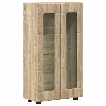 Set mobile TV FLORIN 3 pcs Rovere Sonoma Legno multistrato | homemem39