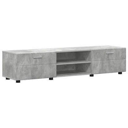 Set mobile TV FLORIN 3 pcs Grigio cemento Legno multistrato | homemem39