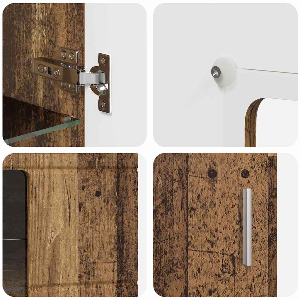Set mobile TV FLORIN 3 pcs Legno vecchio Legno multistrato