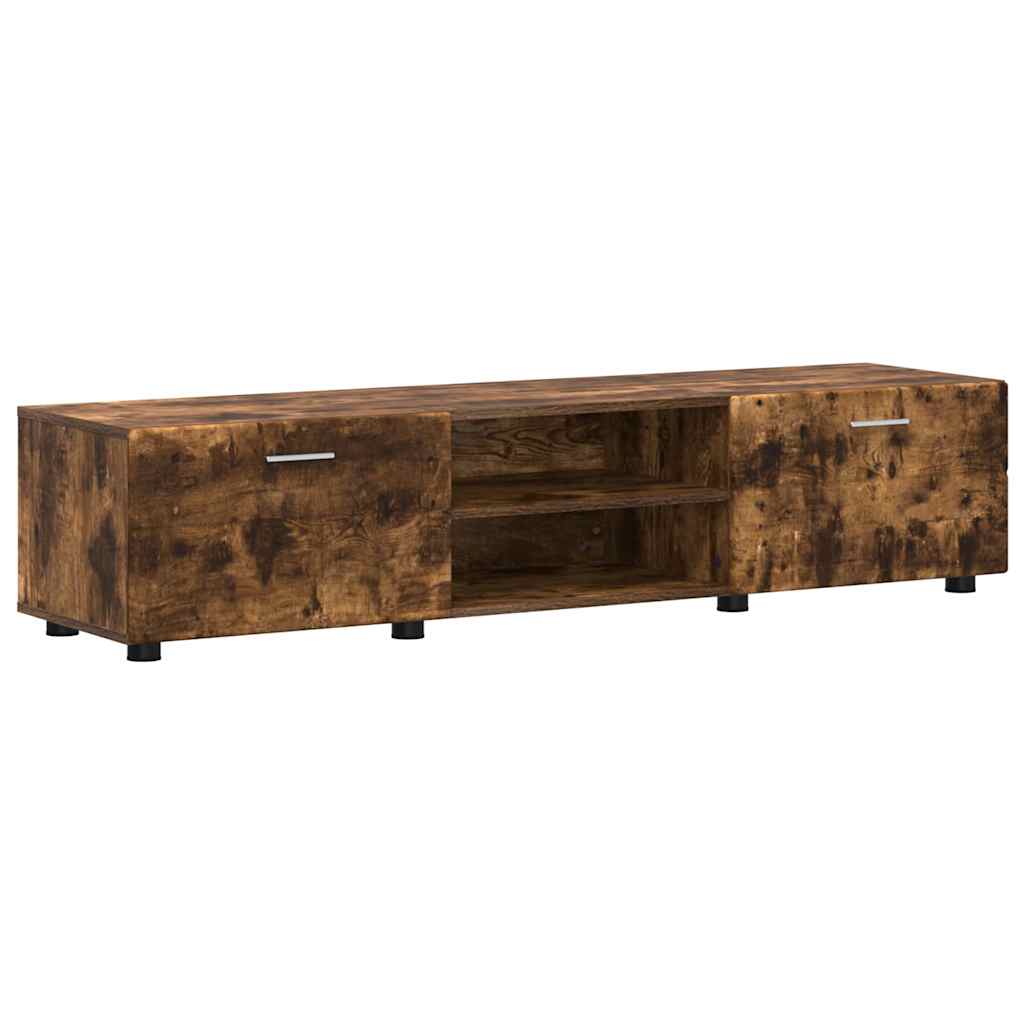 Set mobile TV FLORIN 3 pcs Rovere fumé Legno multistrato | homemem39