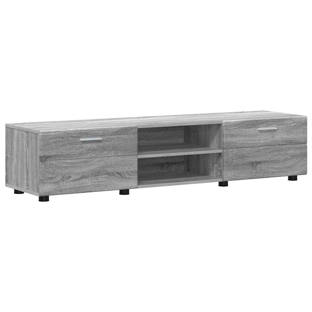 Set mobile TV FLORIN 3 pcs Grigio Sonoma Legno multistrato | homemem39