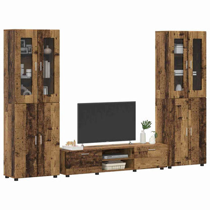 Set mobile TV FLORIN 3 pcs Legno vecchio Legno multistrato