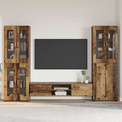 Set mobile TV FLORIN 3 pcs Legno vecchio Legno multistrato