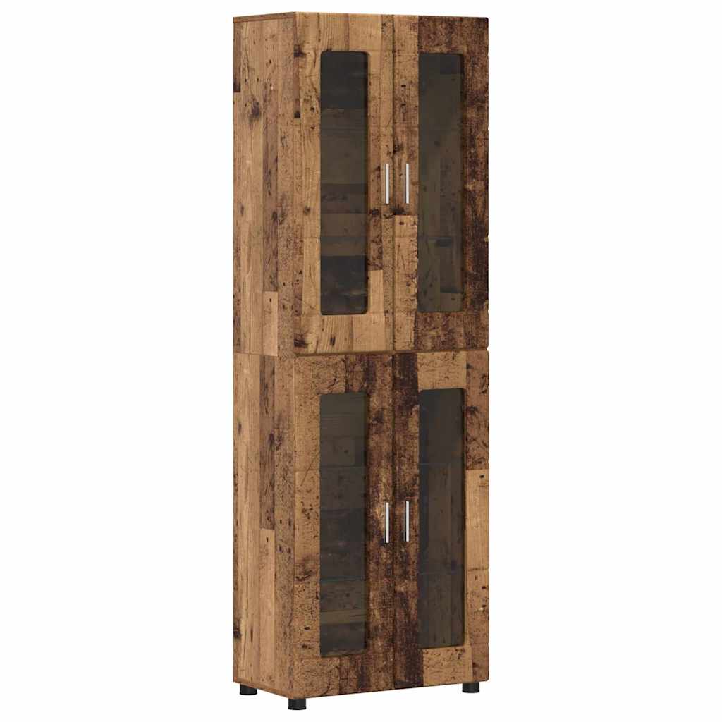Set mobile TV FLORIN 3 pcs Legno vecchio Legno multistrato | homemem39