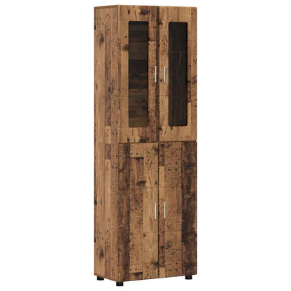 Set mobile TV FLORIN 3 pcs Legno vecchio Legno multistrato | homemem39