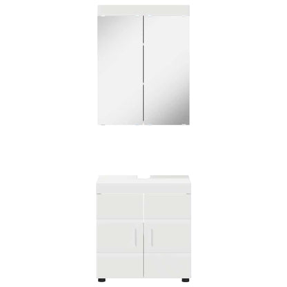 Set di mobili per il bagno TULUM 2 pcs Bianco 60 x 34 x 63 cm | homemem39
