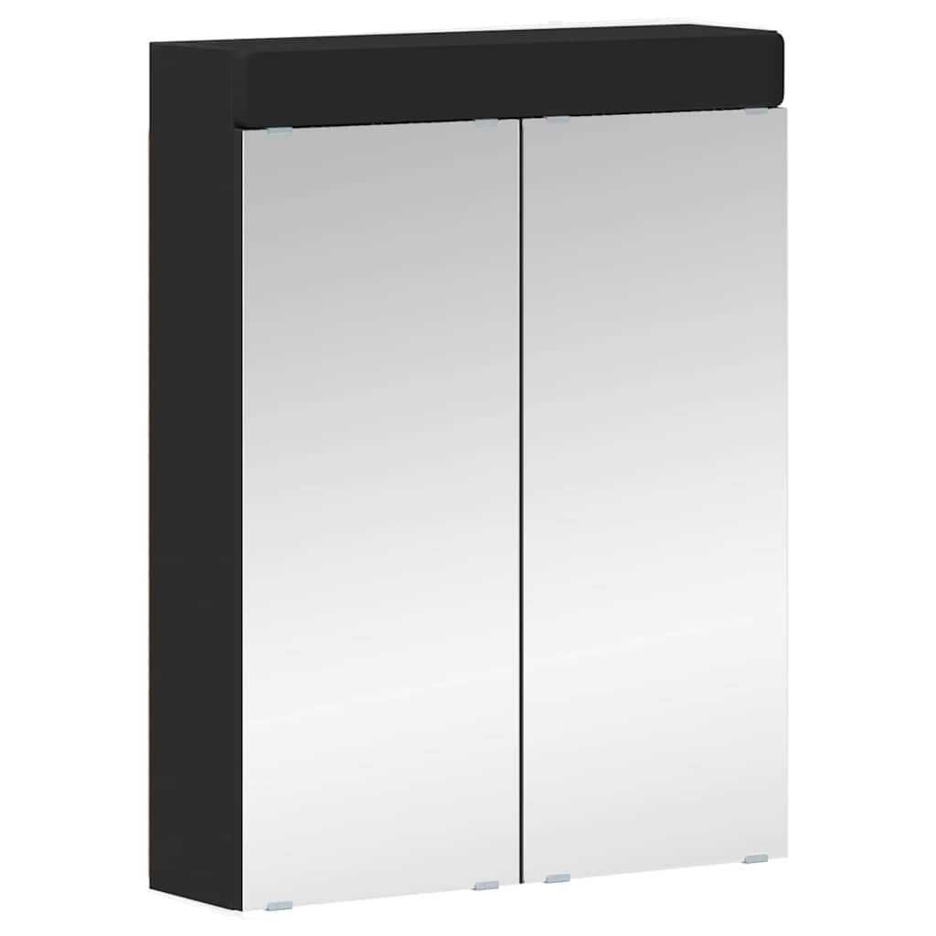 Set di mobili per il bagno TULUM 2 pcs Nero 60 x 34 x 63 cm | homemem39