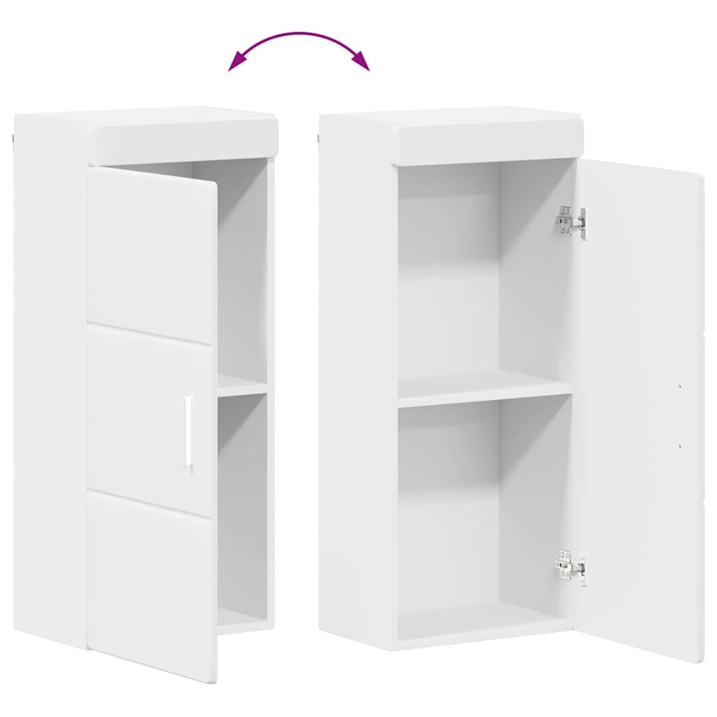 Set di mobili per il bagno TULUM 4 pcs Bianco 60 x 34 x 63 cm | homemem39