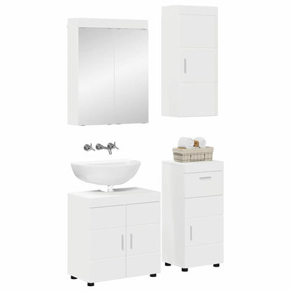 Set di mobili per il bagno TULUM 4 pcs Bianco 60 x 34 x 63 cm