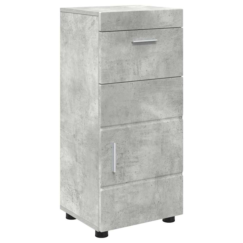 Set di mobili per il bagno TULUM 4 pz Grigio cemento | homemem39
