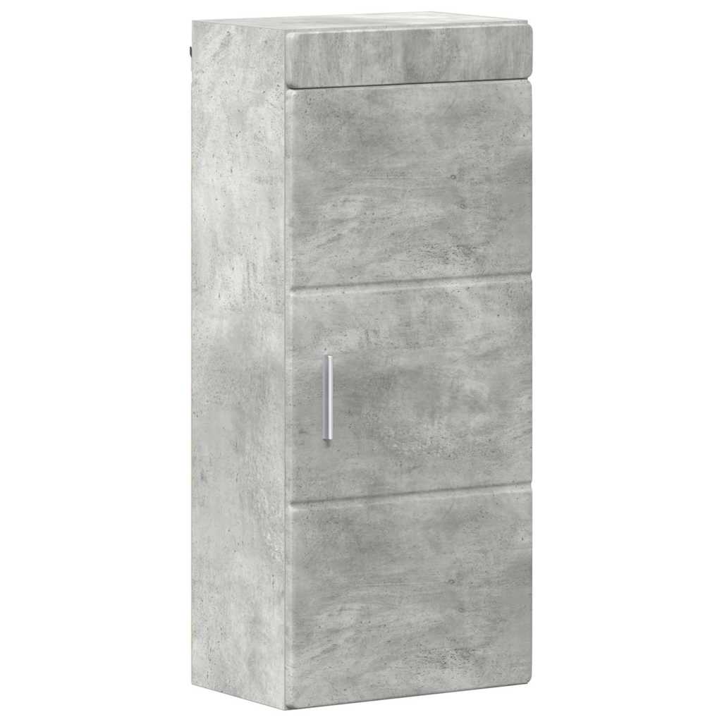Set di mobili per il bagno TULUM 4 pz Grigio cemento | homemem39