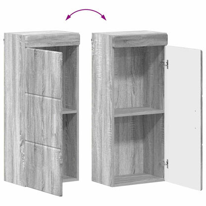 Set di mobili per il bagno TULUM 4 pcs Grigio Sonoma
