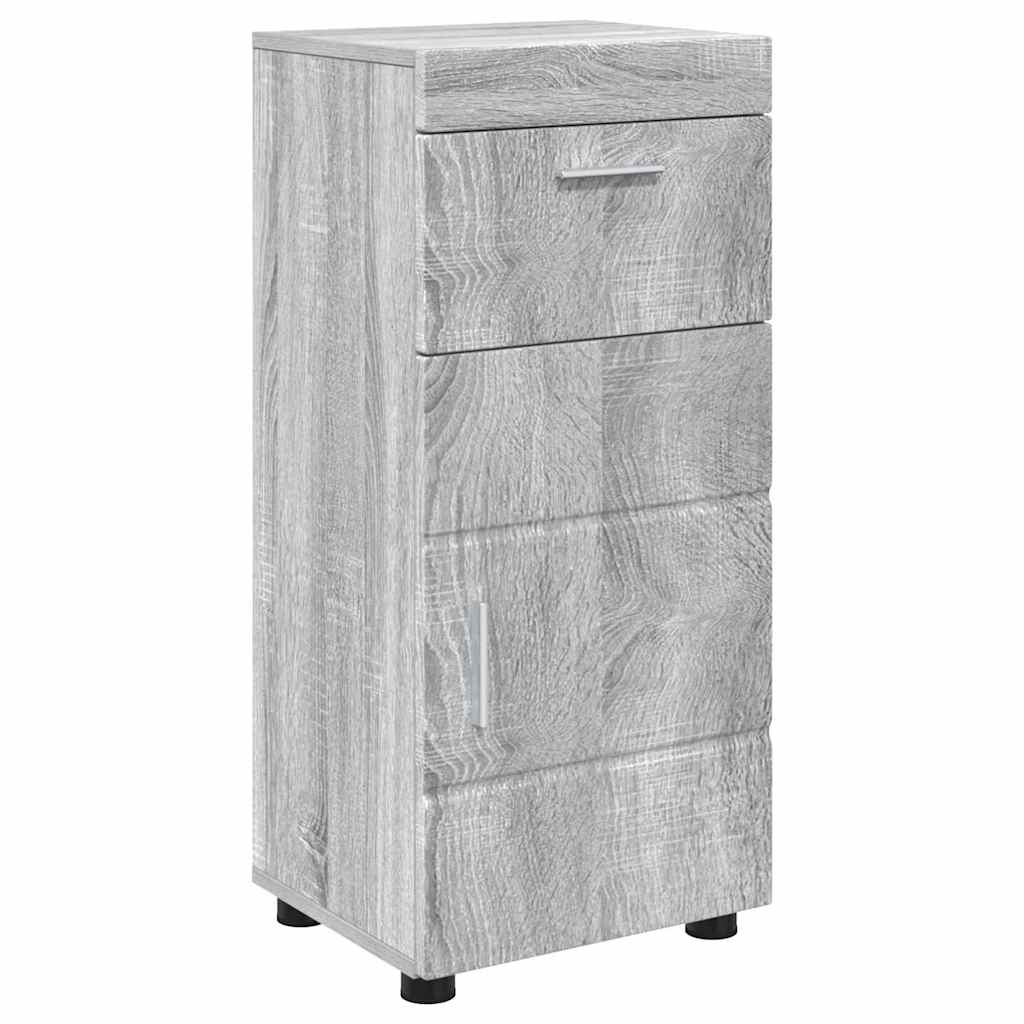 Set di mobili per il bagno TULUM 5 pcs Grigio Sonoma | homemem39