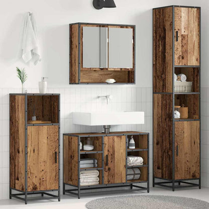Set di mobili per il bagno Legno vecchio 35 x 37,5 x 188,5 cm | homemem39