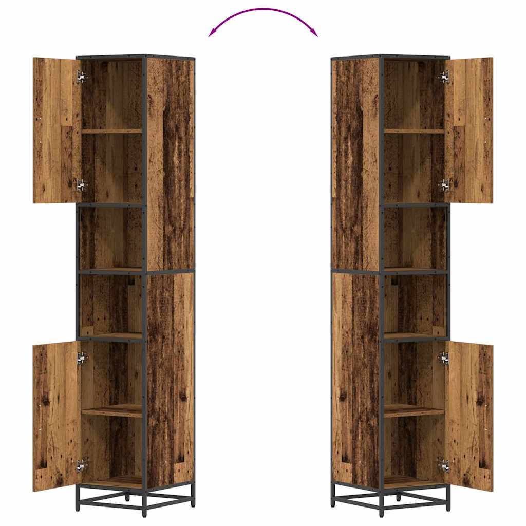 Set di mobili per il bagno Legno vecchio 35 x 37,5 x 188,5 cm