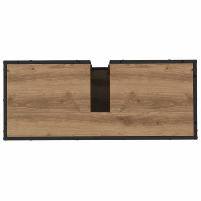 Set di mobili per il bagno 3 pz Rovere artigianale | homemem39