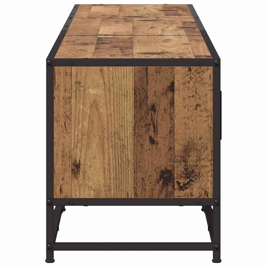 Unità TV 2 pcs Legno vecchio 210 x 35 x 41 cm Legno multistrato