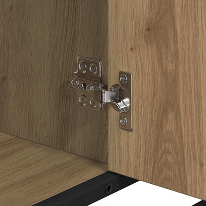 Set di mobili per il bagno 3 pz Rovere artigianale | homemem39