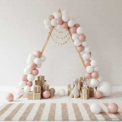 Arco Nuziale Marrone Chiaro 202 x 95 x 254 cm | homemem39