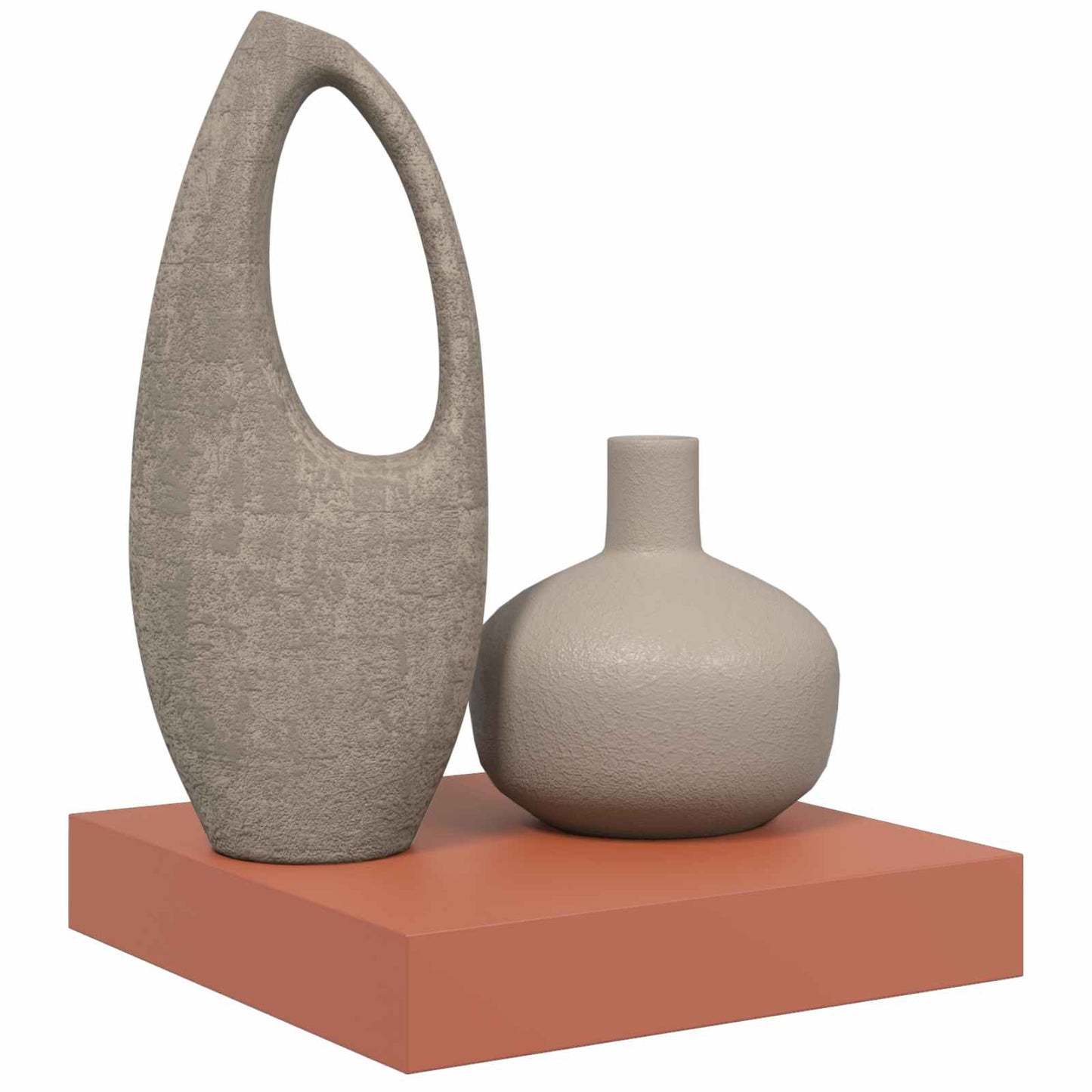 Scaffale da parete Rosso 23 x 23,5 x 4 cm Legno multistrato