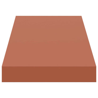 Scaffale da parete 4 pcs Rosso 50 x 23 x 4 cm Legno multistrato