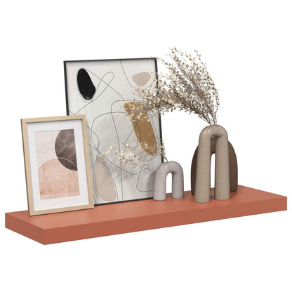 Scaffale da parete Rosso 90 x 23,5 x 4 cm Legno multistrato