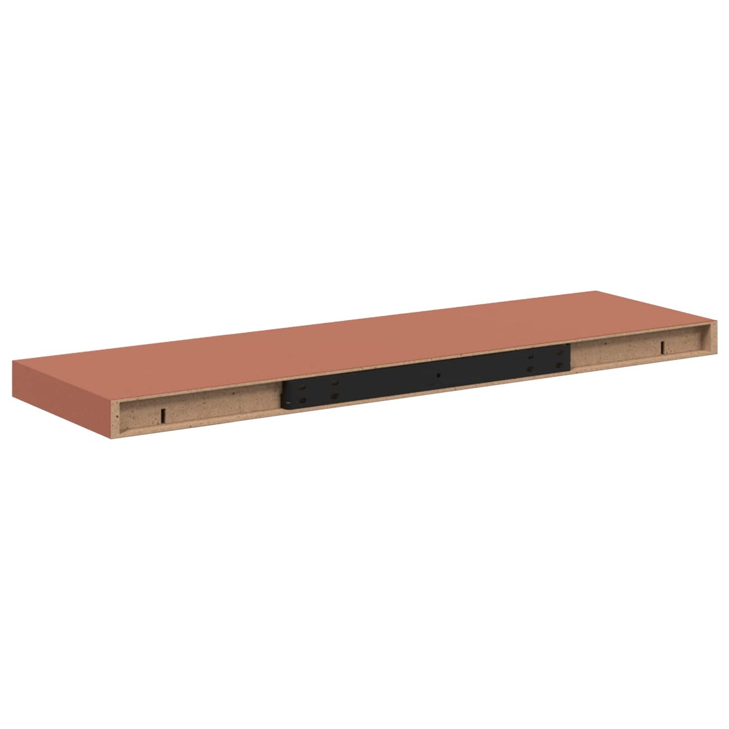 Scaffale da parete 4 pz Rosso 90 x 23,5 x 3,8 cm