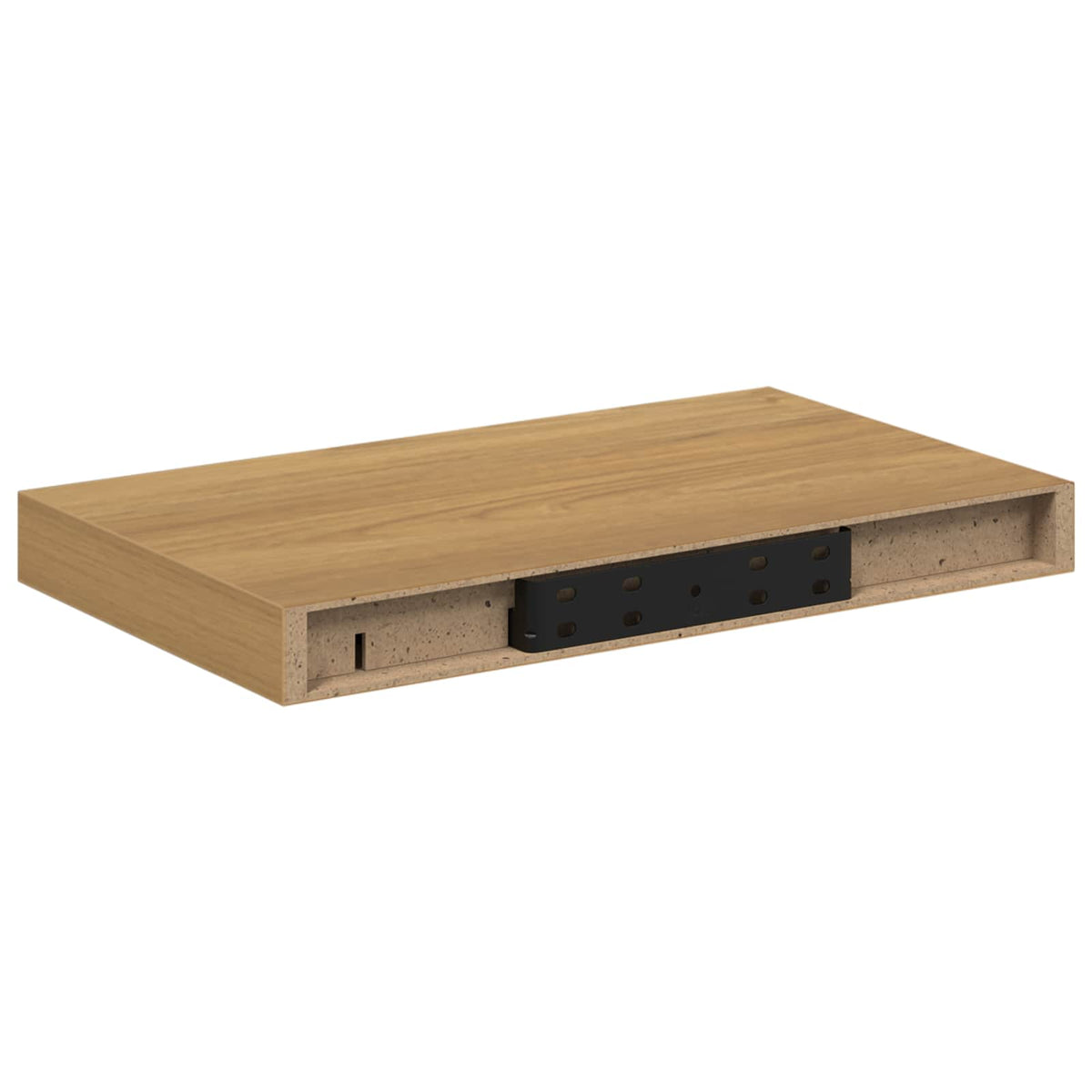Scaffale da parete 2 pz Marrone 40 x 23,5 x 3,8 cm