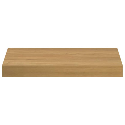 Scaffale da parete 2 pz Marrone 40 x 23,5 x 3,8 cm