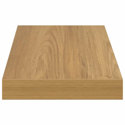 Scaffale da parete 2 pz Marrone 40 x 23,5 x 3,8 cm