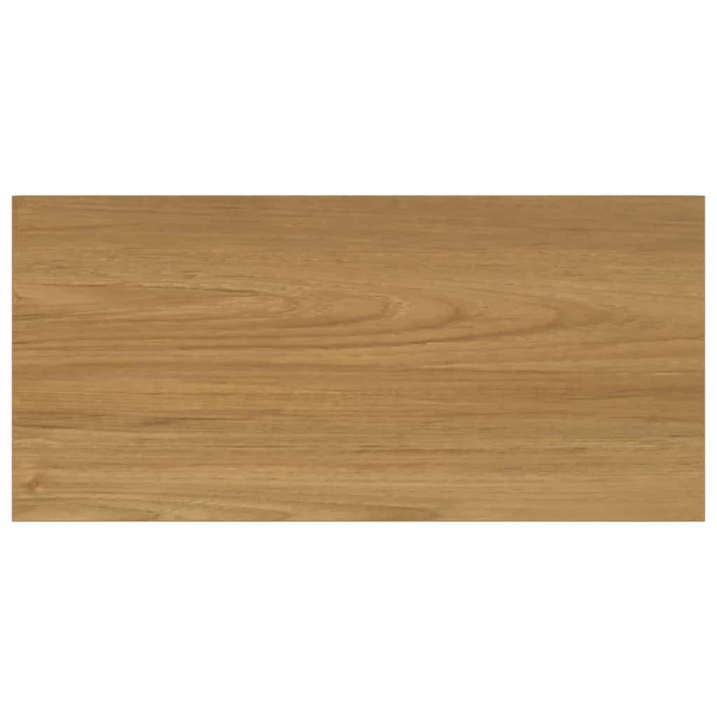 Scaffale da parete A parete 2 pz Marrone 40 x 23,5 x 3,8 cm | homemem39