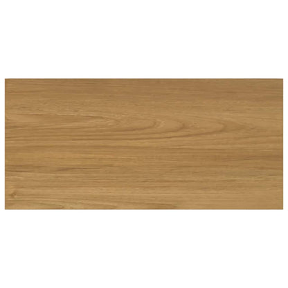 Scaffale da parete A parete 2 pz Marrone 40 x 23,5 x 3,8 cm | homemem39
