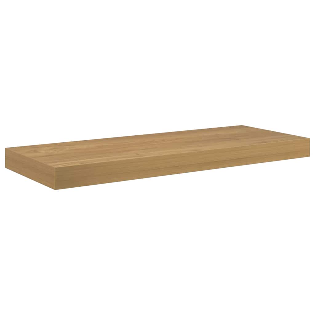 Scaffale da parete 2 pz Marrone 60 x 23,5 x 3,8 cm