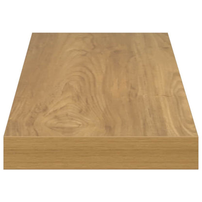 Scaffale da parete 2 pz Marrone 60 x 23,5 x 3,8 cm