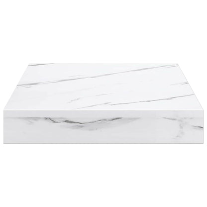 Scaffale da parete Marmo Bianco 23 x 23,5 x 4 cm