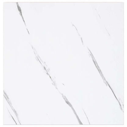 Scaffale da parete 2 pcs Marmo Bianco 23 x 23,5 x 4 cm | homemem39