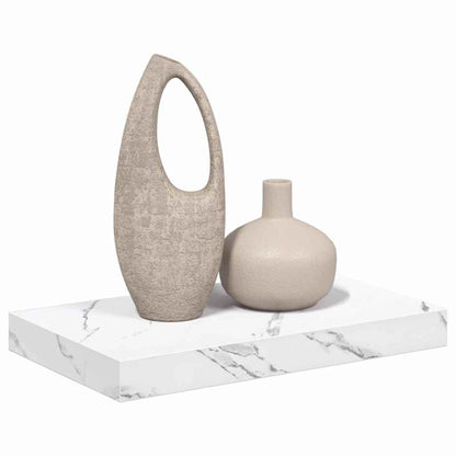 Scaffale da parete Marmo Bianco 40 x 23,5 x 4 cm