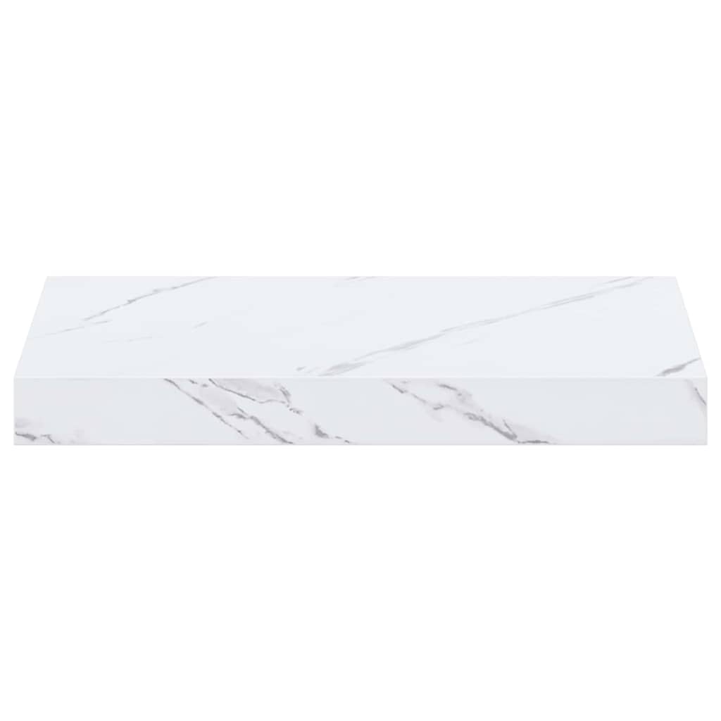 Scaffale da parete 4 pcs Marmo Bianco 40 x 23,5 x 4 cm