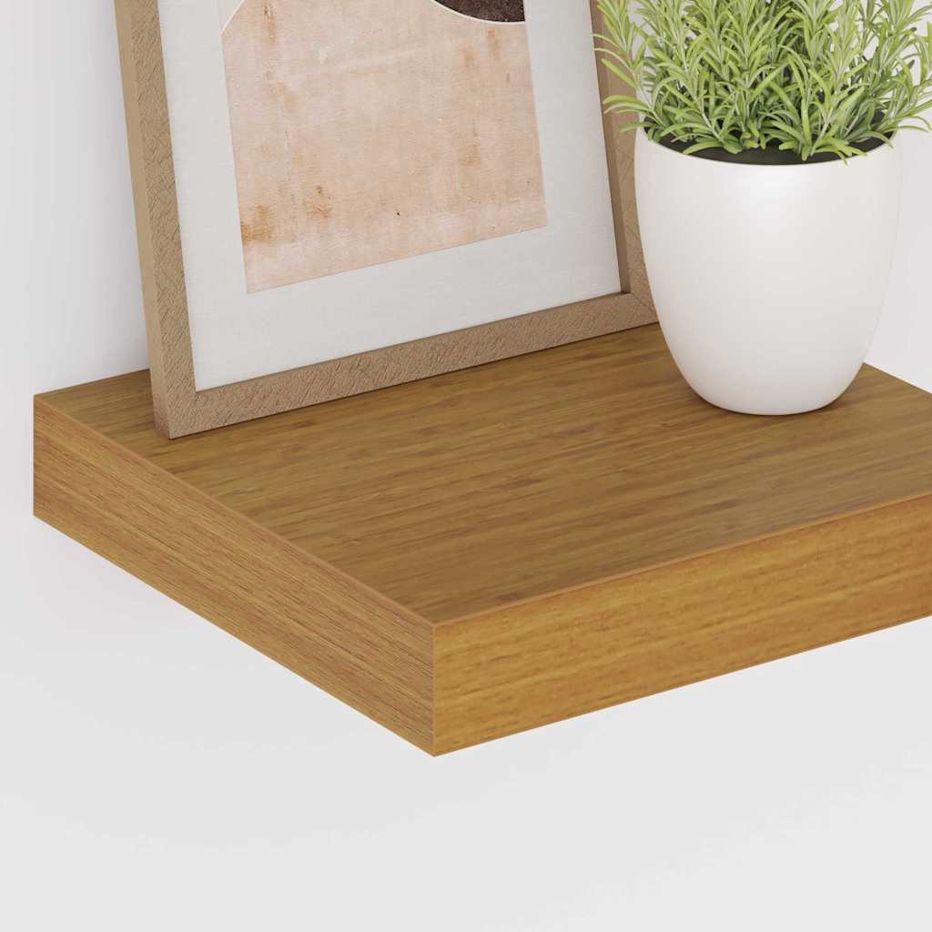 Scaffale da parete 4 pcs Beige 23 x 23,5 x 4 cm