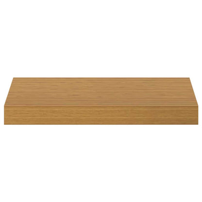 Scaffale da parete 4 pz Beige 40 x 23,5 x 3,8 cm