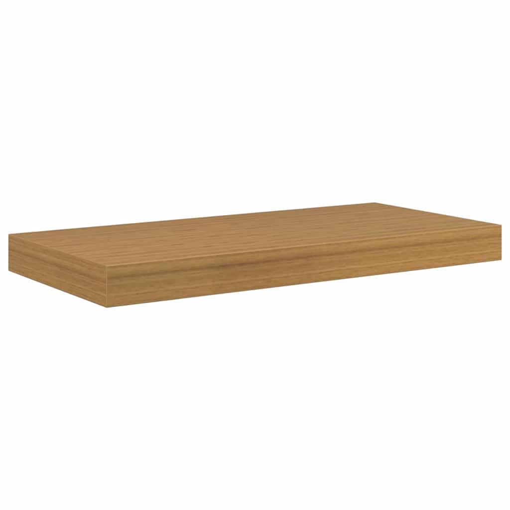 Scaffale da parete 4 pz Beige 50 x 23,5 x 3,8 cm