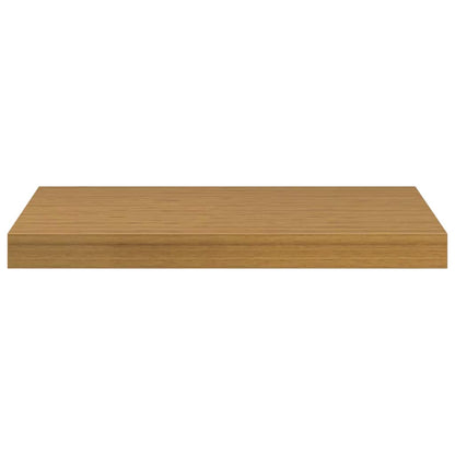 Scaffale da parete 4 pz Beige 50 x 23,5 x 3,8 cm